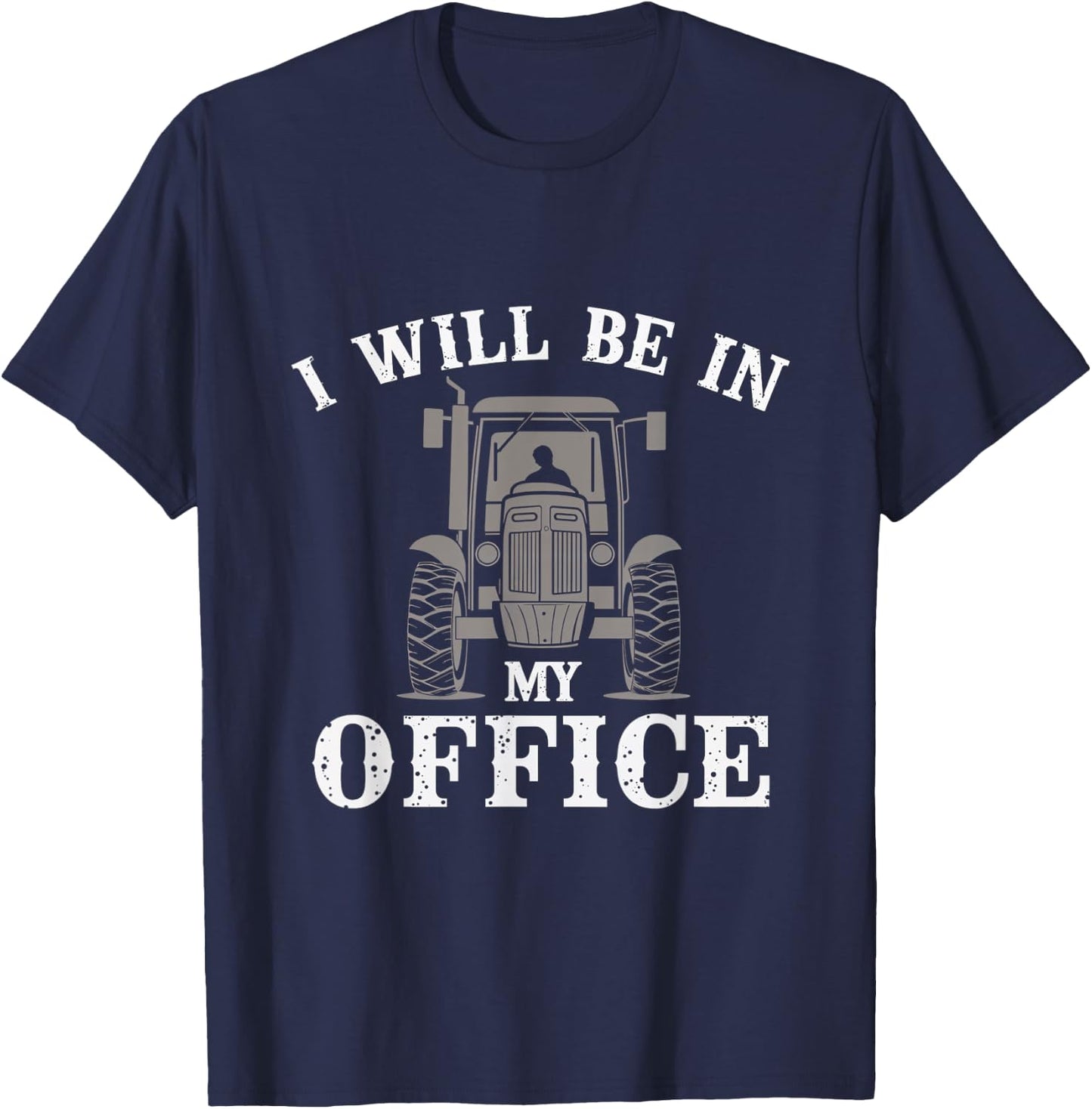 I Will Be In My Office T-Shirt - T-Shirt | Navy