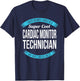 Cardiac Monitor Technician Funny Gift T-Shirt - T-Shirt | Navy