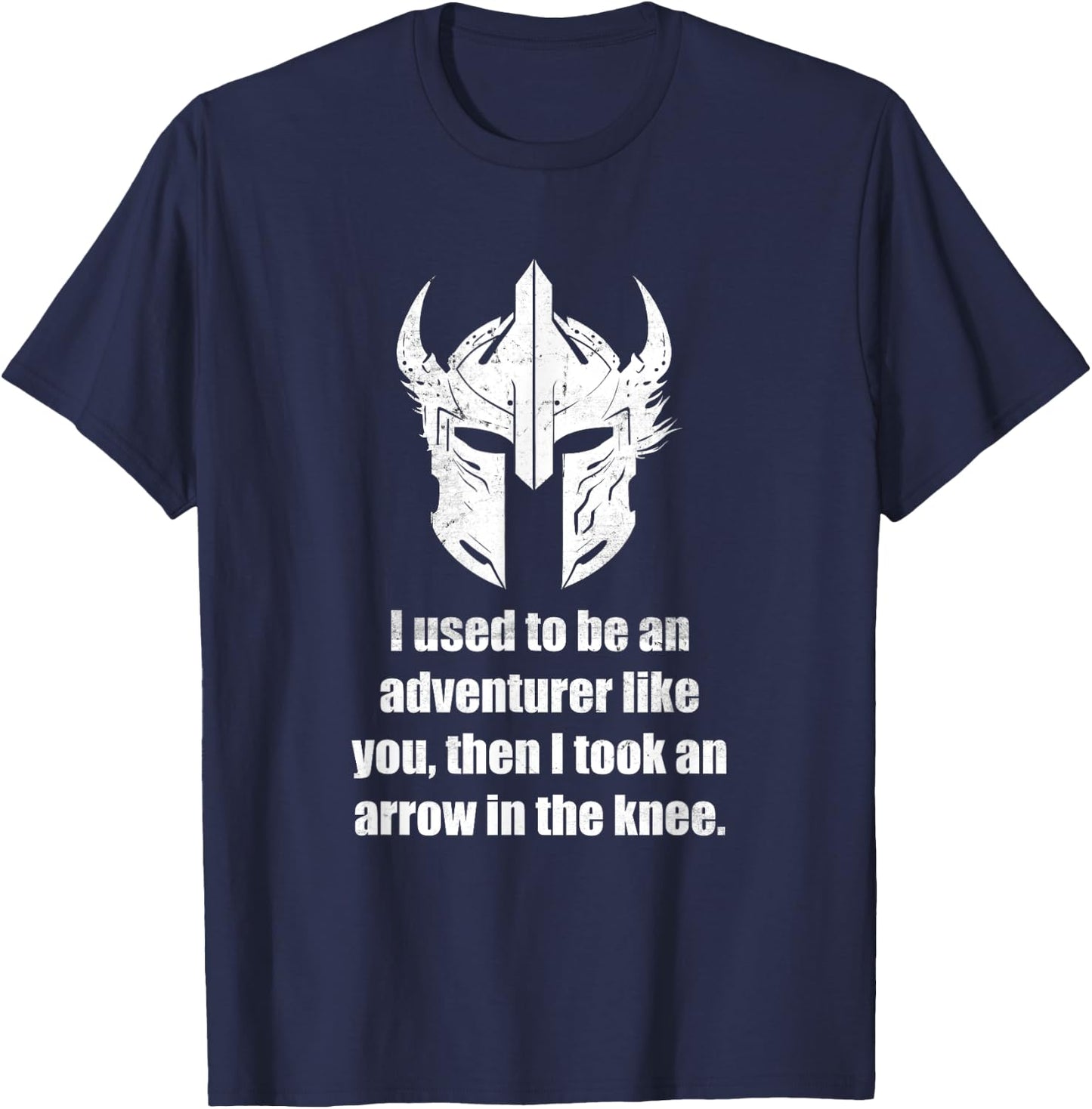Arrow to the Knee T-Shirt - T-Shirt | Navy