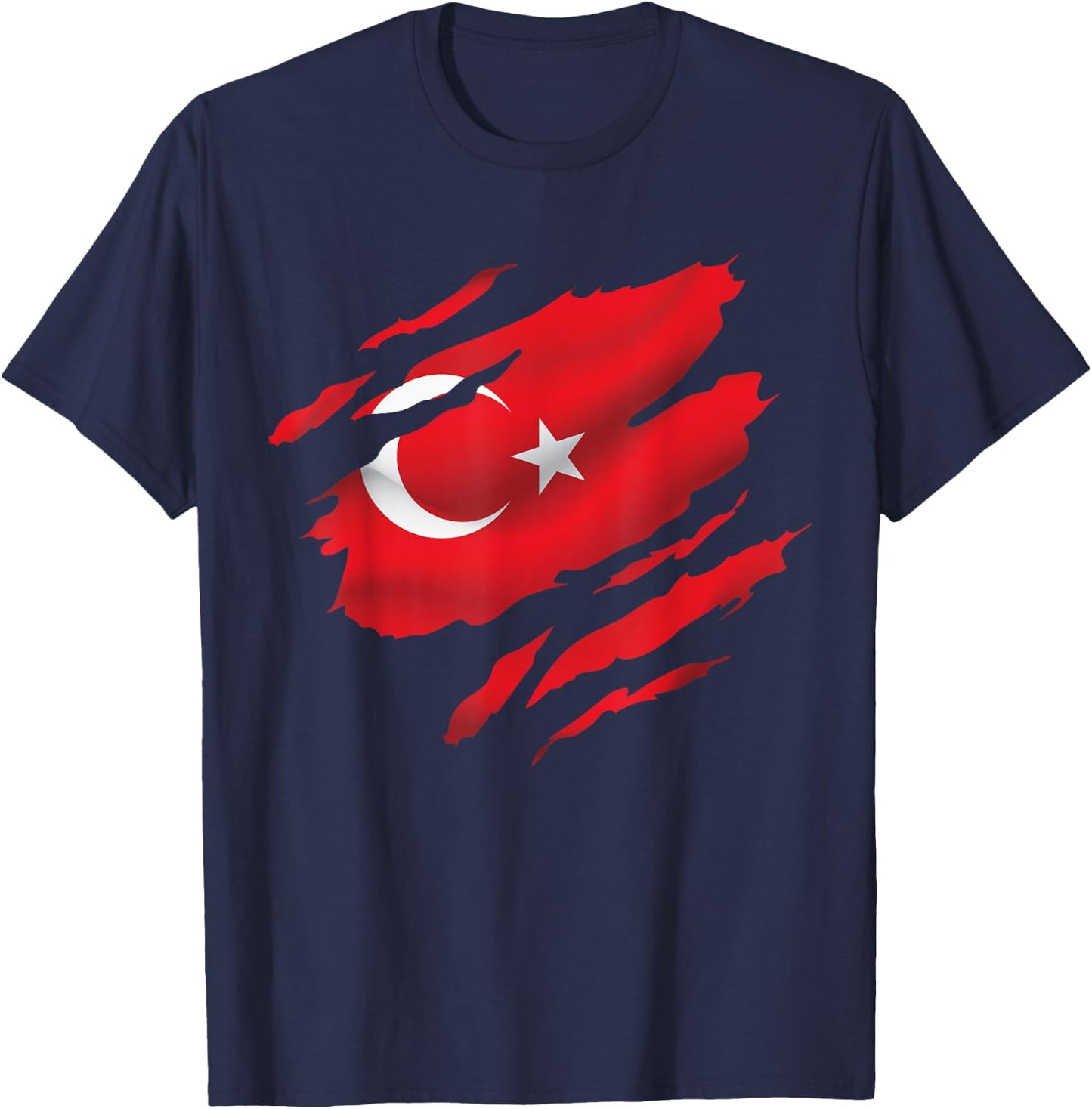 Türkei Flagge Türk Bayragi Herren Türkei Kinder Türkiye T-Shirt - T-Shirt | Navy
