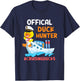 Official Duck Hunter Funny Duck Cruising Cruise T-Shirt - T-Shirt | Navy