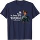 Camikaze.historia Wyatt Earp Quote - Black, Men's Small, Short Sleeve, Classic Fit T-Shirt - T-Shirt | Navy