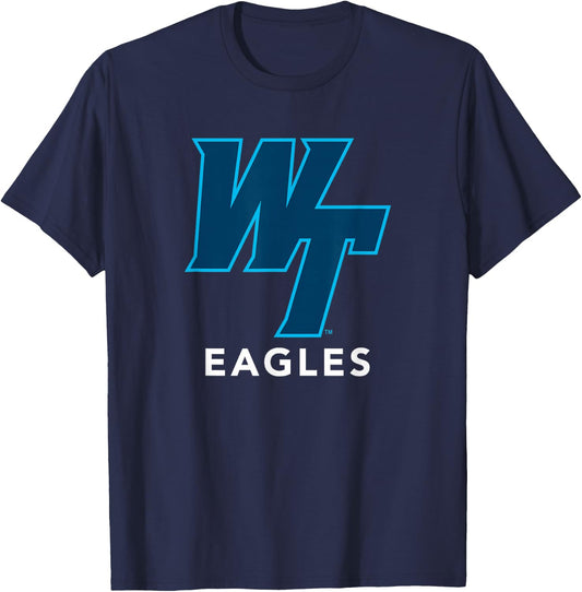 Wake Tech Eagles Wake Tech Community College WT Eagles Mark T-Shirt - T-Shirt | Navy