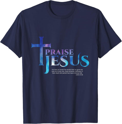 Praise Jesus Bible Verse - John 3:16