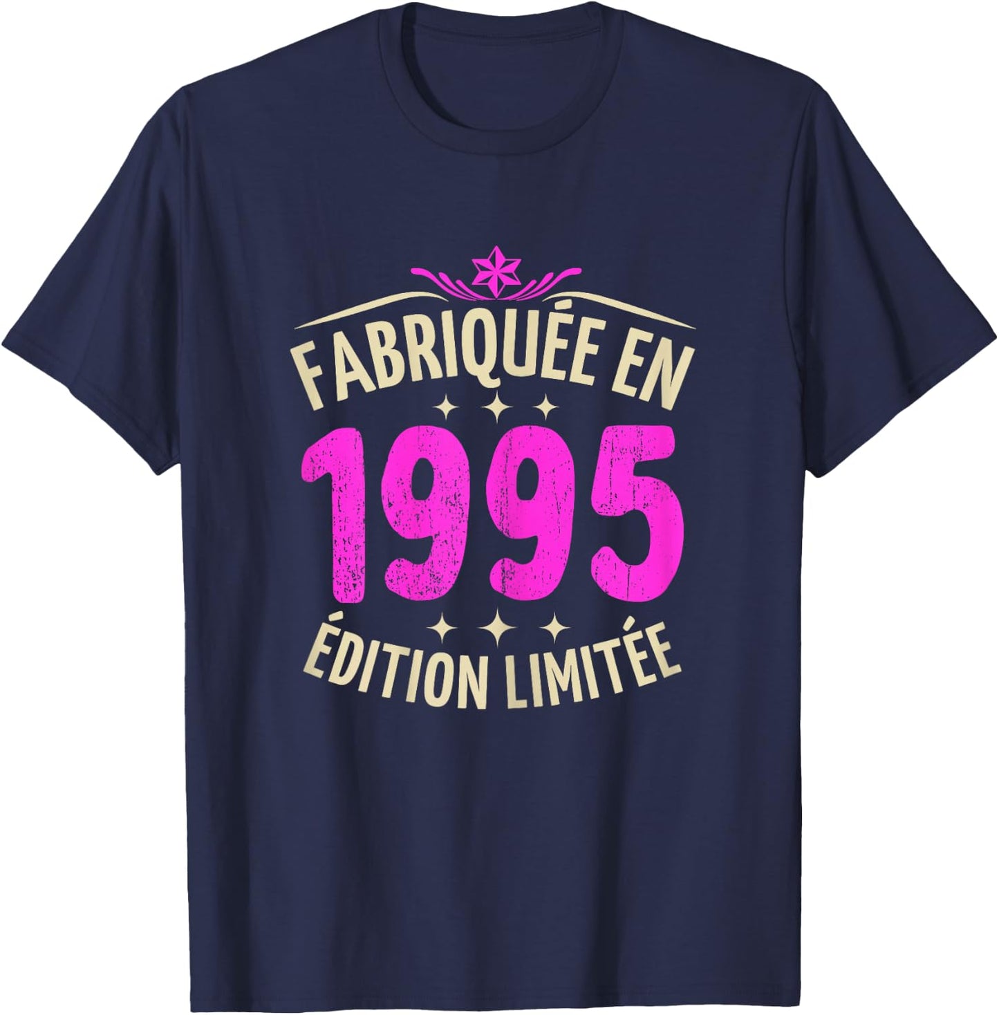 Woman 30 years birthday 30 years woman 1995 gift woman 30 , Black, Female X-Small T-Shirt - T-Shirt | Navy