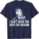 Neat Freak I Vacuum Cleaning Unicorn I Neat Freak T-Shirt - T-Shirt | Navy