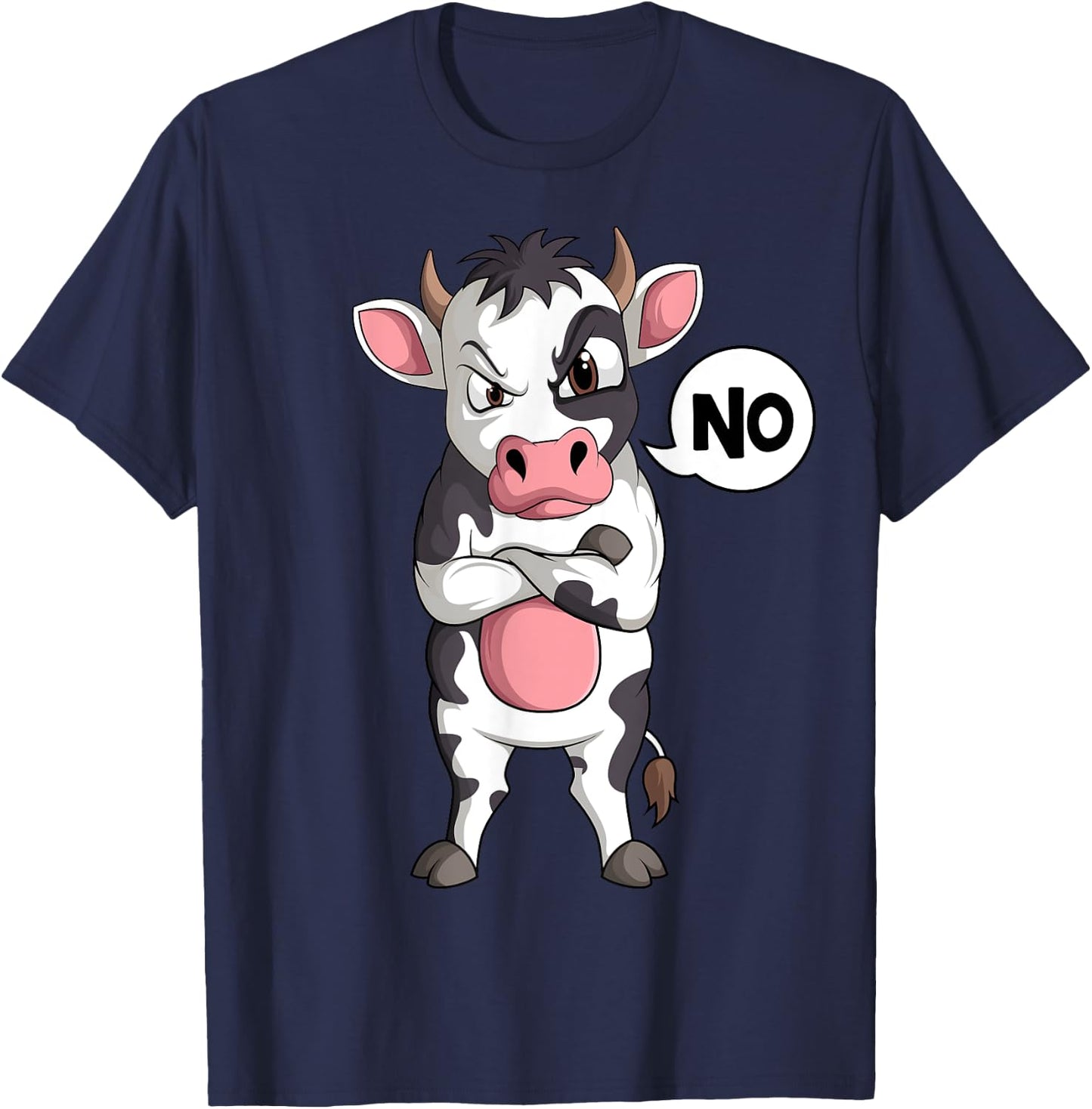 Cow Farmer Kids Boys Girls T-Shirt - T-Shirt | Navy