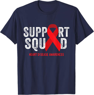 Heart Disease Awareness Month Open Heart Diseases Surgery T-Shirt - T-Shirt | Navy