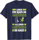 Anti-Green Politics Climate Activist Demo Against Green , black T-Shirt - T-Shirt | Navy