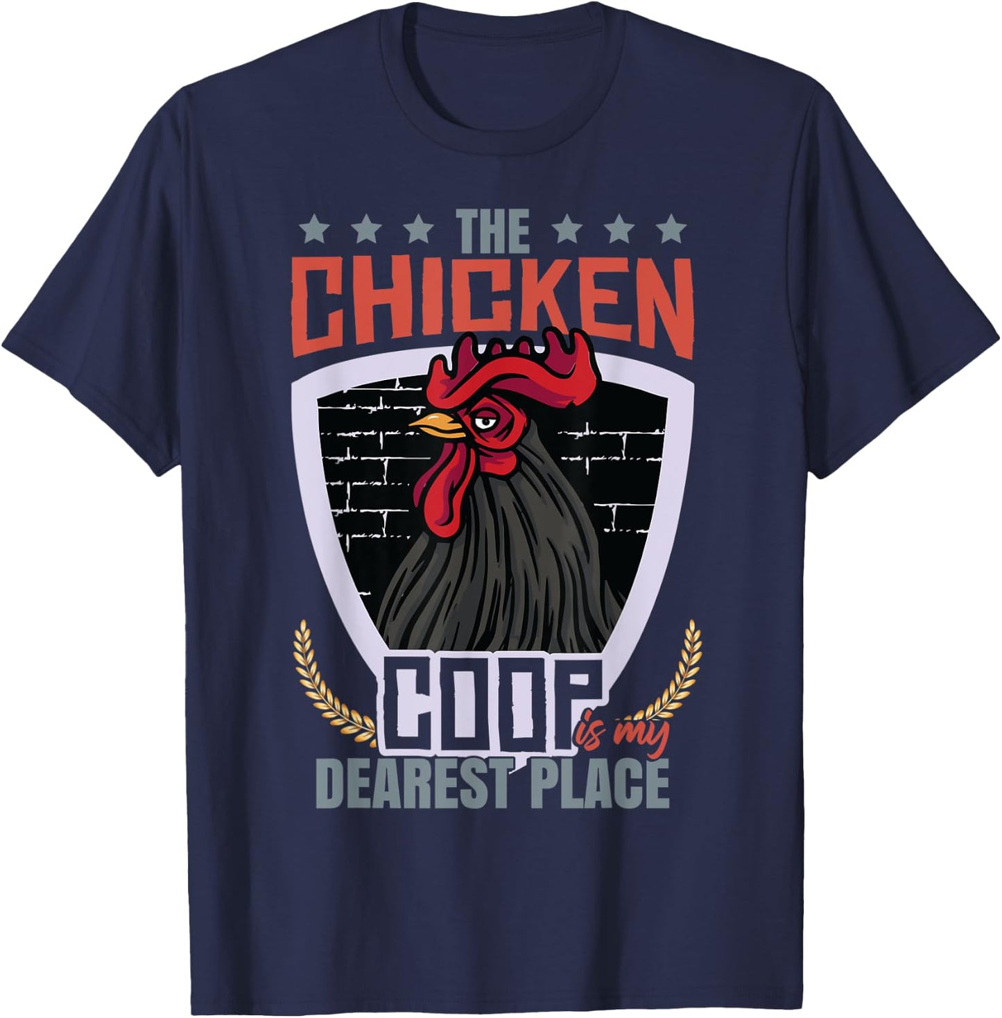 The Chicken Coop T-Shirt - T-Shirt | Navy