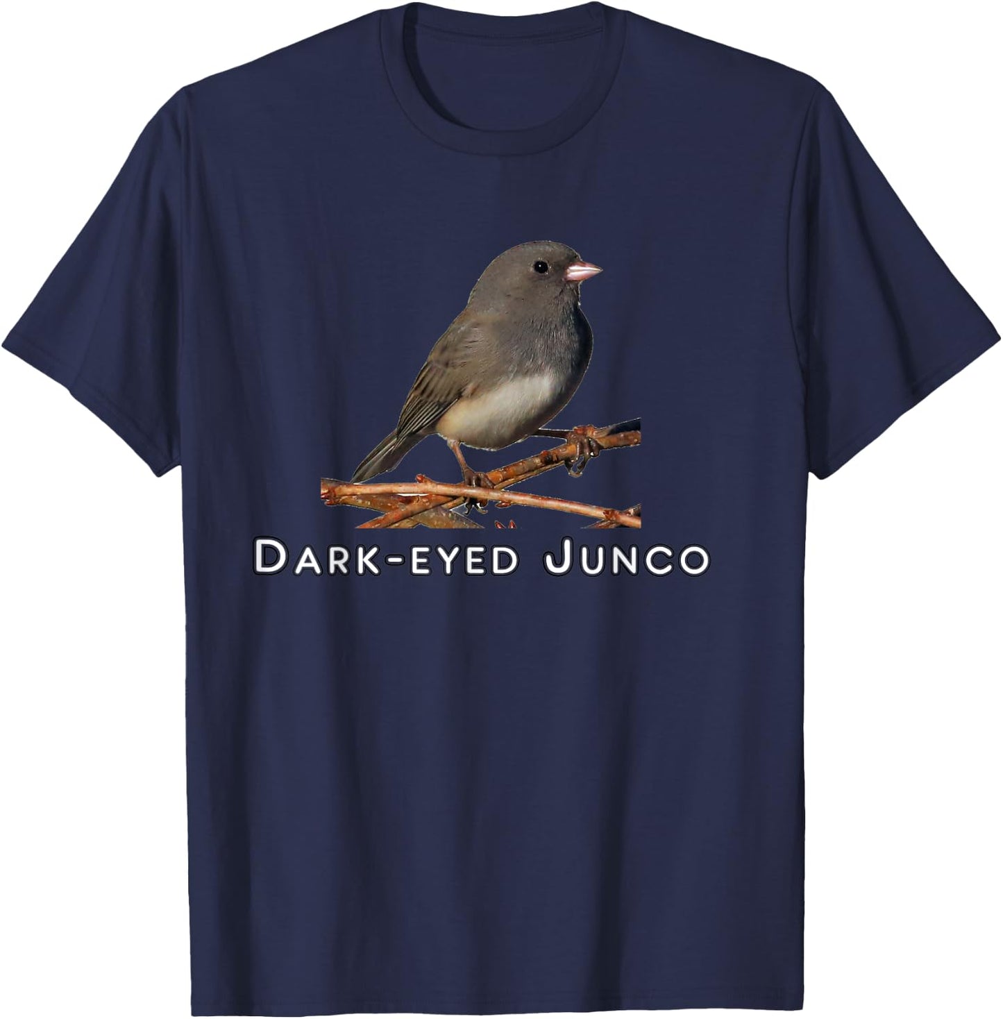 Dark-Eye Junco T-Shirt - T-Shirt | Navy
