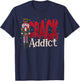 Crack Addict Nutcracker Christmas Squad Ballet Dance T-Shirt - T-Shirt | Navy