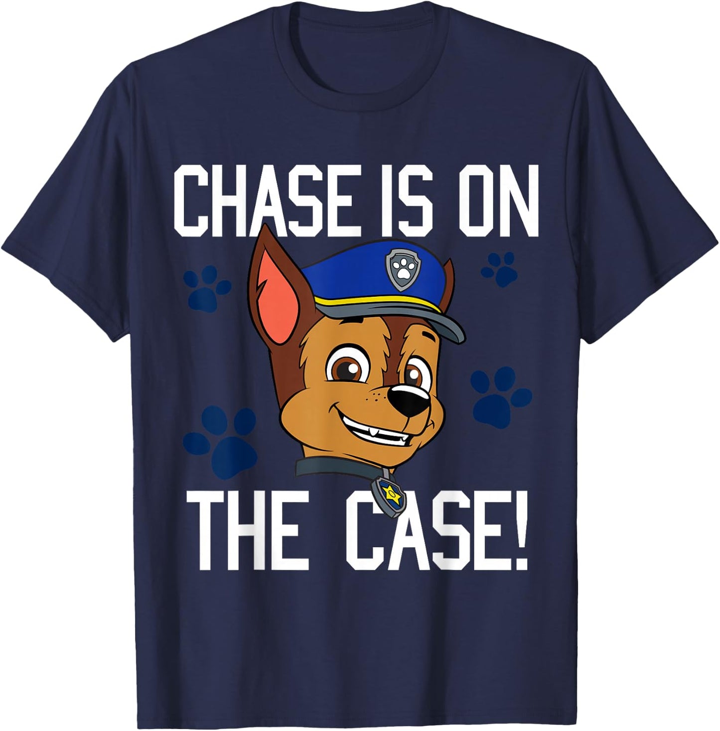 Chase Is On The Case Puff Back T-Shirt - T-Shirt | Navy