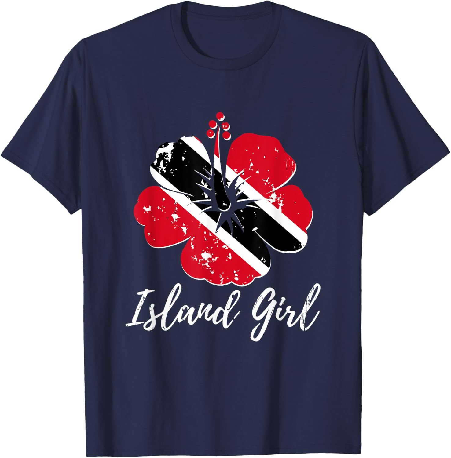 Trinidad Flag T-Shirt - T-Shirt | Navy
