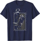 Marvel Spider-Noir Web Swing Black & White Art Deco Frame T-Shirt - T-Shirt | Navy