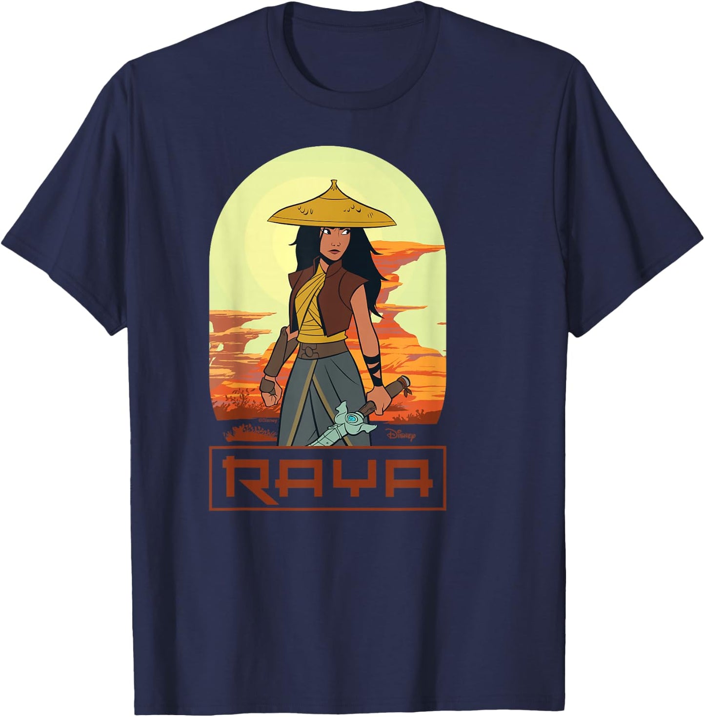 Raya and the Last Dragon - Raya Desert T-Shirt - T-Shirt | Navy