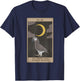 Timneh Grey African Parrot Cute Parrot Tarot Card T-Shirt - T-Shirt | Navy