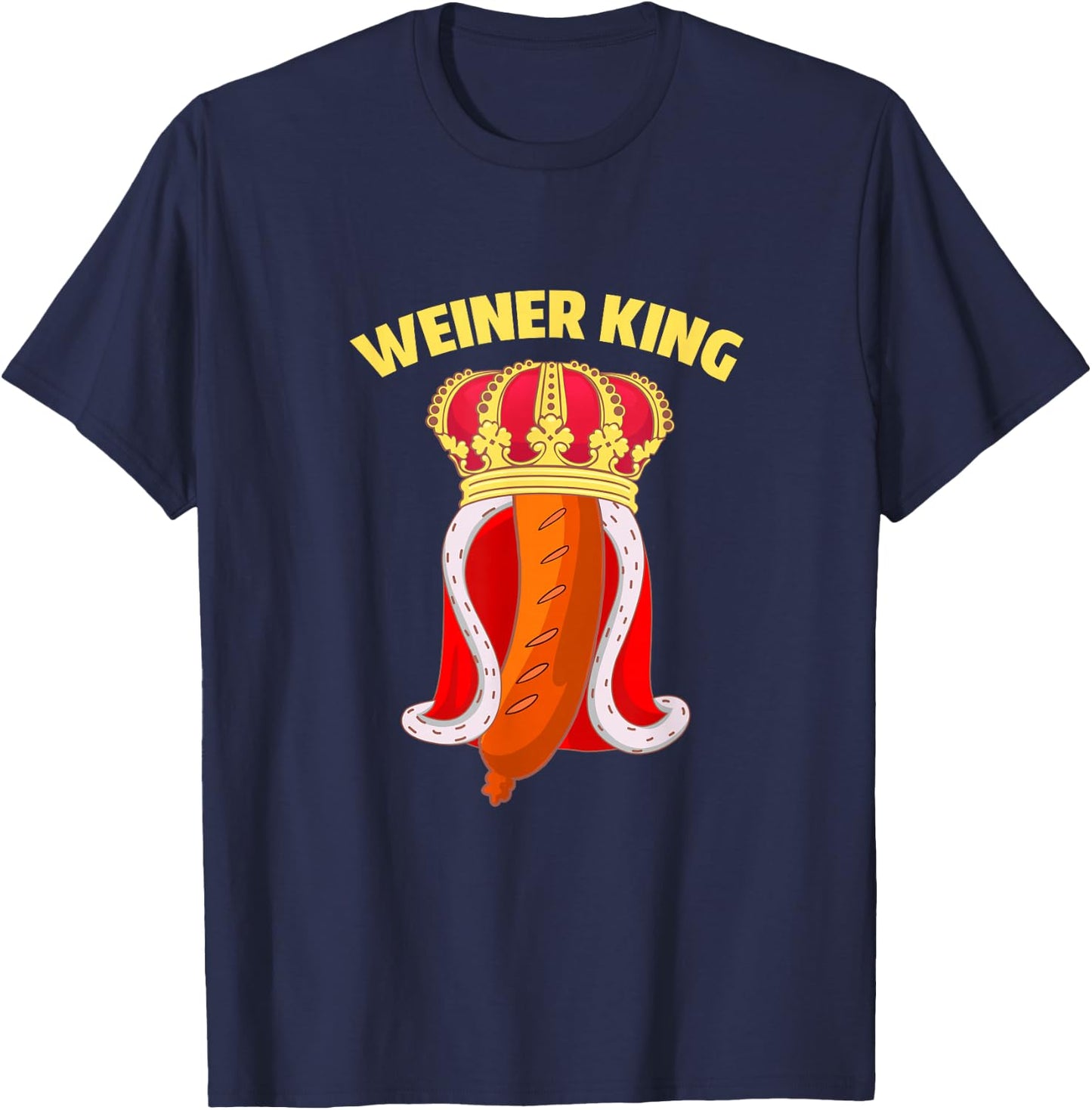 Weiner-King T-Shirt - T-Shirt | Navy