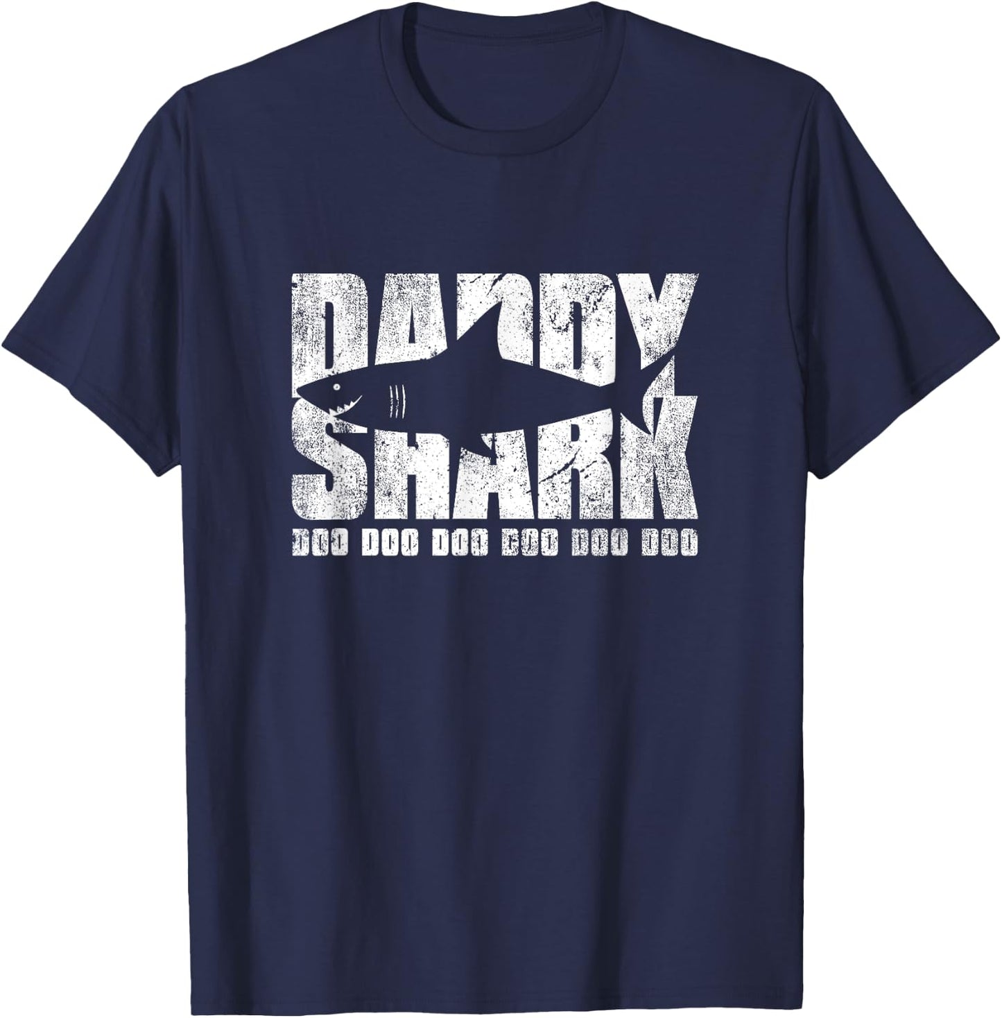 Cool Daddy Shark T-Shirt - T-Shirt | Navy