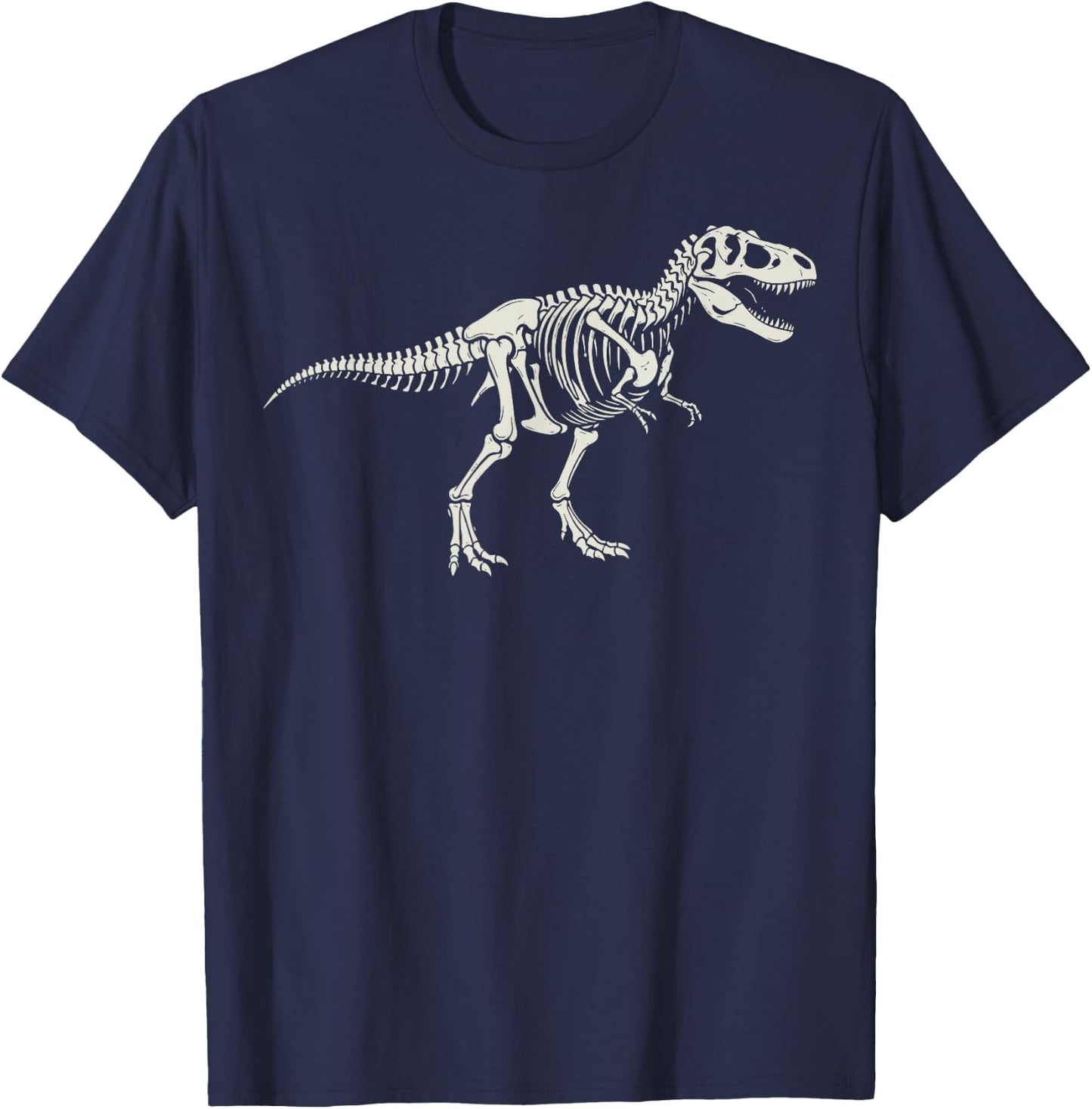 T-Rex Skeleton Tyrannosaurus Rex Paleontology T-Shirt - T-Shirt | Navy