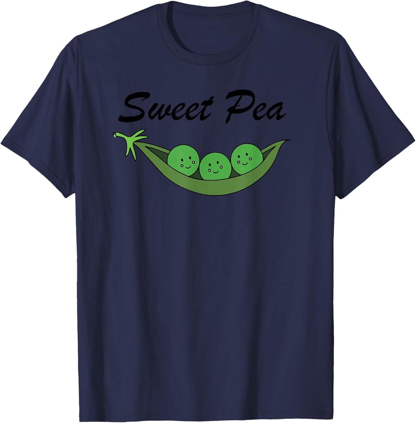 Sweet Peas , Peas mama T-Shirt - T-Shirt | Navy