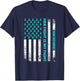 Her Fight Is My Fight Ovarian Cancer Awareness T-Shirt - T-Shirt | Navy