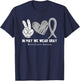 In May We Wear Gray Brain Cancer Awareness Month T-Shirt - T-Shirt | Navy