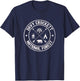 Davy Crockett National Forest Adventure Design T-Shirt - T-Shirt | Navy