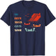 Un-Deux-Trois Cats Sank Funny Retro Vintage T-Shirt - T-Shirt | Navy