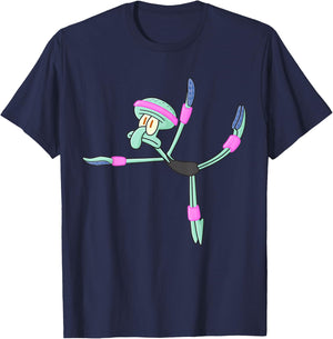 Mademark x SpongeBob SquarePants - SpongeBob Thaddeer Ballerina T-Shirt - T-Shirt | Navy