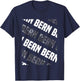Bern Camo Pattern Grey Camouflage T-Shirt - T-Shirt | Navy