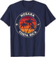 Nosara, Costa Rica Vintage Sunset T-Shirt - T-Shirt | Navy