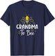 Grandma to Bee Cute Funny Pregnancy Announcement Grandma T-Shirt - T-Shirt | Navy