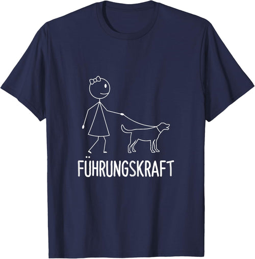 Lustige Hunde Sprüche Kleidung Für Hundebesitzer Damen X-Small Schwarz Kurzarm