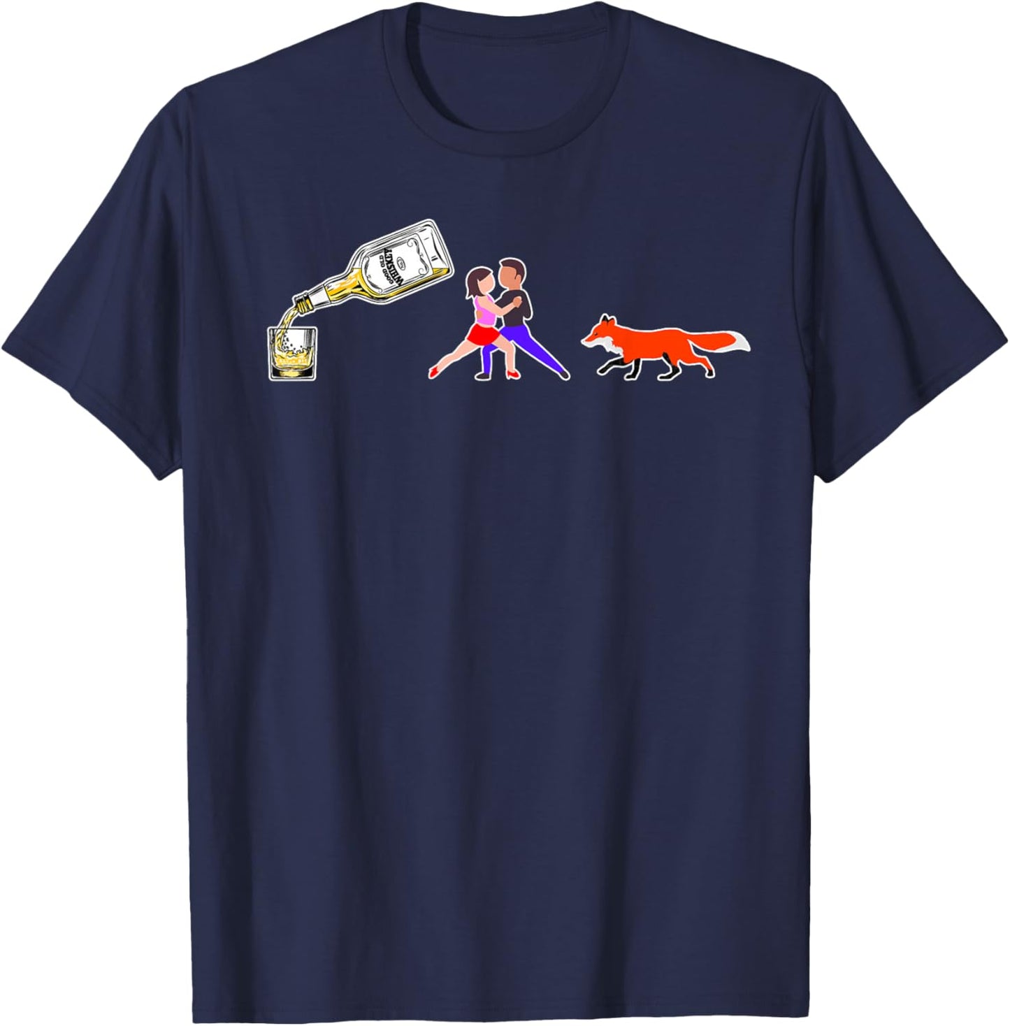 Whiskey Tango Foxtrot Funny T-Shirt - T-Shirt | Navy