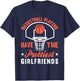 Basketball Player Girlfriend Bball Gameday T-Shirt - T-Shirt | Navy