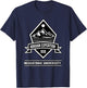 HP Lovecraft theme Arctic mountaineering T-Shirt - T-Shirt | Navy