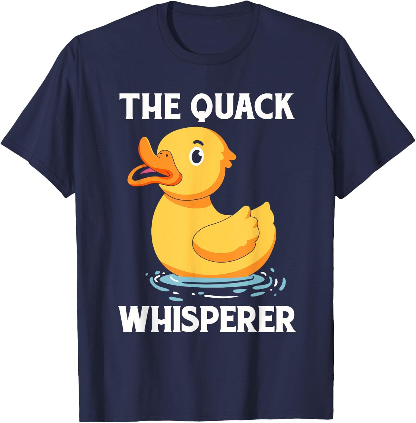 Duck Gifts Women Rubber Ducky Meme Quack T-Shirt - T-Shirt | Navy