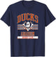 Anaheim Ducks Hockey Club Black Officially Licensed T-Shirt - T-Shirt | Navy