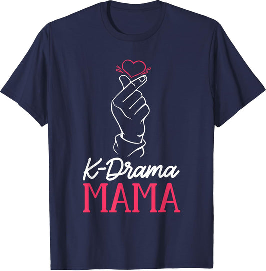 Korean Drama K-Drama Mama Funny Kdrama T-Shirt - T-Shirt | Navy