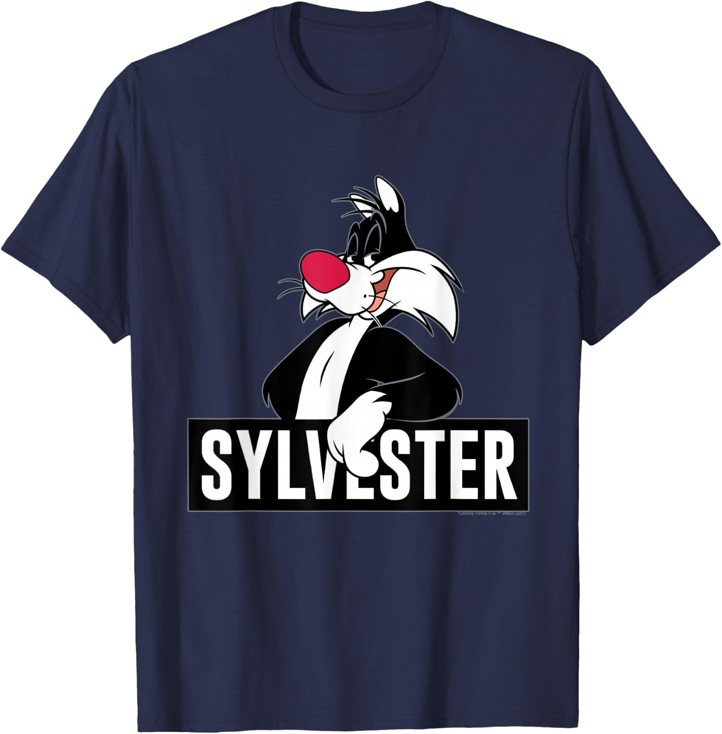 Looney Tunes Sylvester T-Shirt - T-Shirt | Navy