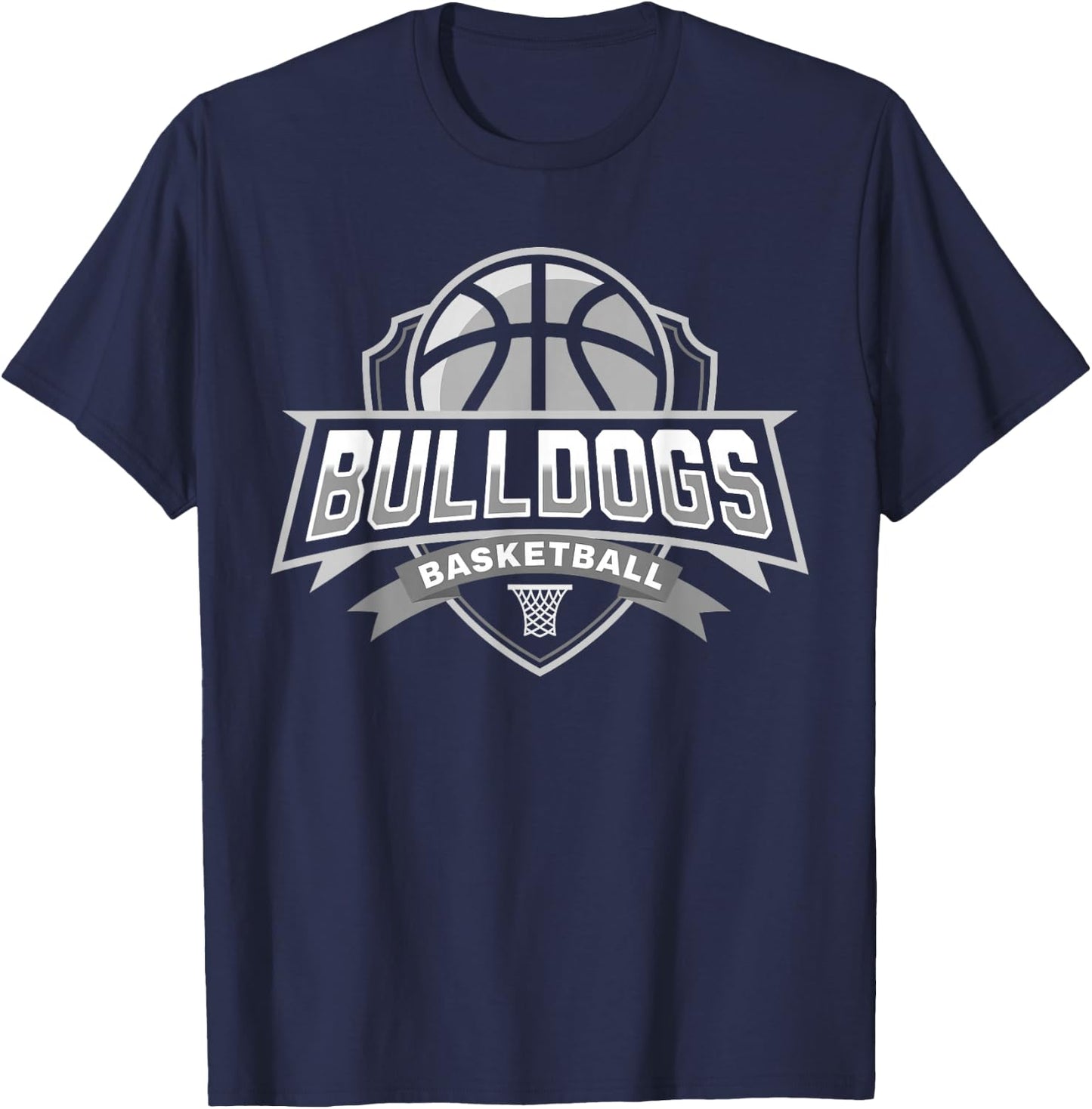 Bulldogs Sports Mascot - for Bulldogs Basketball T-Shirt - T-Shirt | Navy