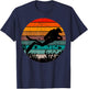 Scuba Diving Retro Vintage Diver Underwater Dive Deep-Sea T-Shirt - T-Shirt | Navy