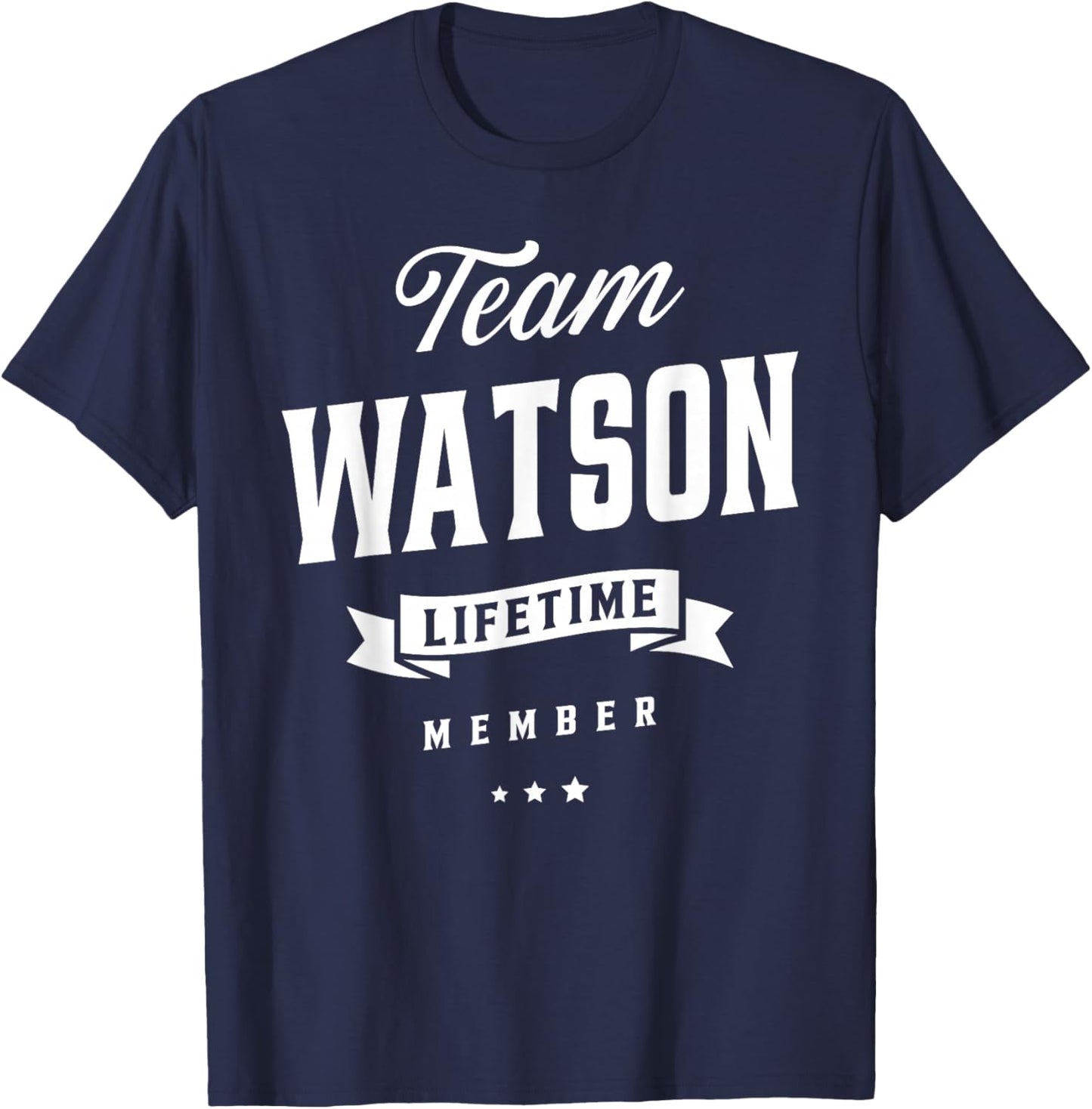 Association de la Famille des Membres à Vie de l'équipe Watson T-Shirt - T-Shirt | Navy