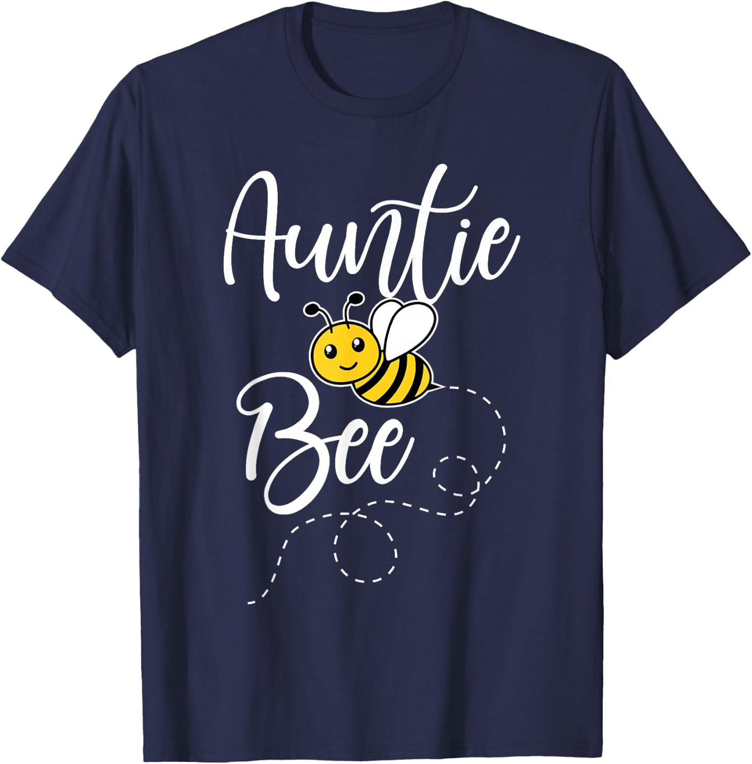Auntie Of The Bee Day Girl Hive Family Matching Birthday T-Shirt - T-Shirt | Navy