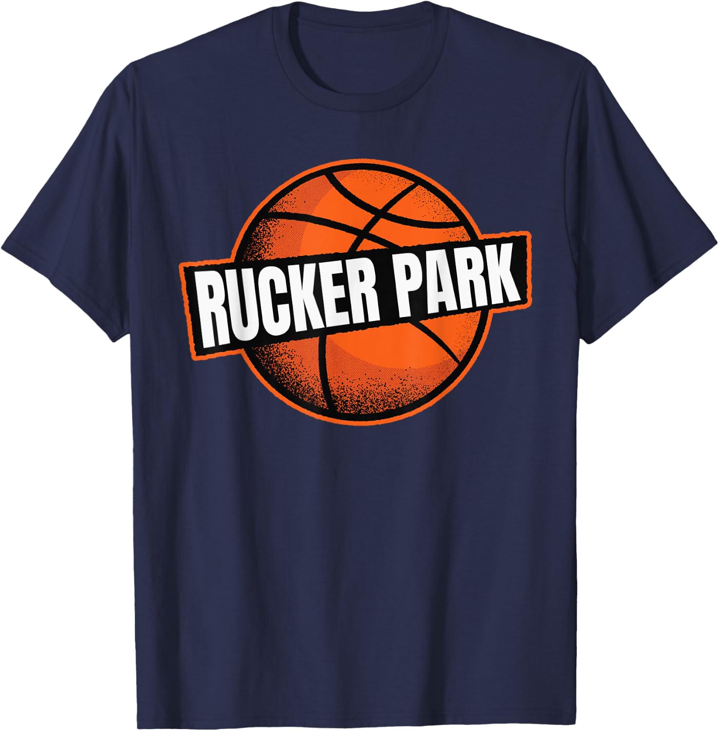 Rucker Park Basketball, Rucker Park T-Shirt - T-Shirt | Navy
