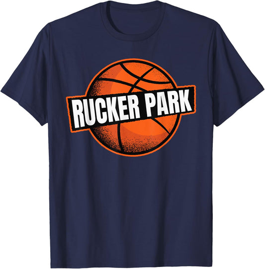 Rucker Park Basketball, Rucker Park T-Shirt - T-Shirt | Navy
