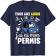 Young Driver Humor All In Shelter, I Got My License , Black, S T-Shirt - T-Shirt | Navy
