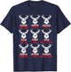 Bow Deer Hunting Youth Shirt, Santa Christmas Hunter Kids T-Shirt - T-Shirt | Navy