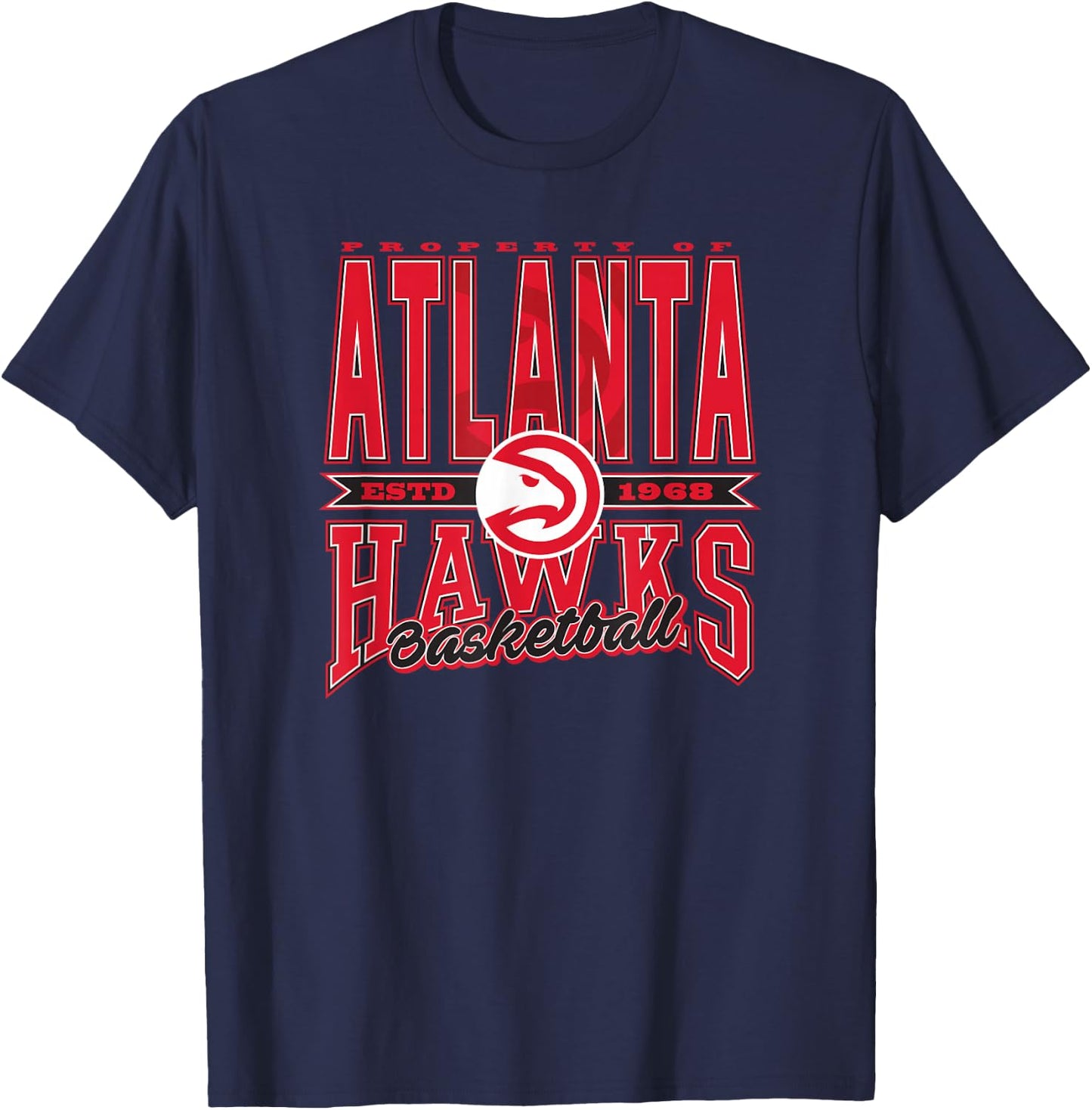 NBA Atlanta Hawks Nonstop Action T-Shirt - T-Shirt | Navy